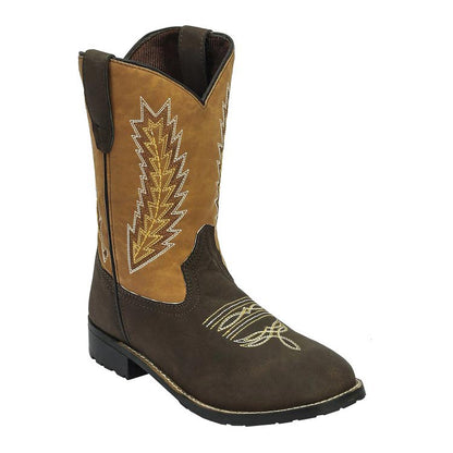 TuffRider Youth Biscayne Square Toe Western Boot