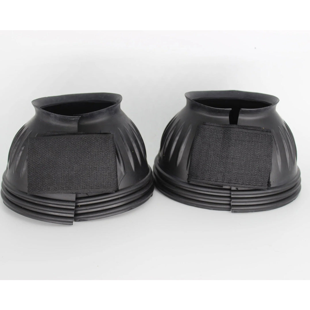 TuffRider Komplett Protkt Bell Boots Ribbed and Ringer with Hook and Loop Tape