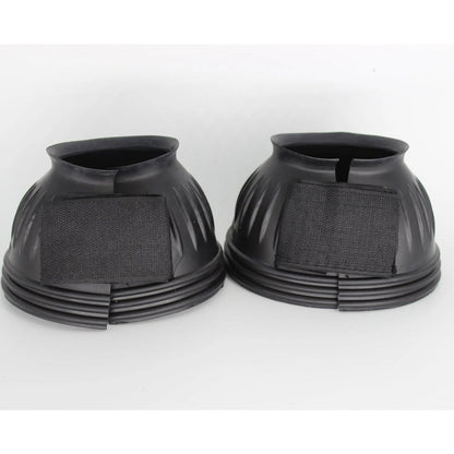 TuffRider Komplett Protkt Bell Boots Ribbed and Ringer with Hook and Loop Tape