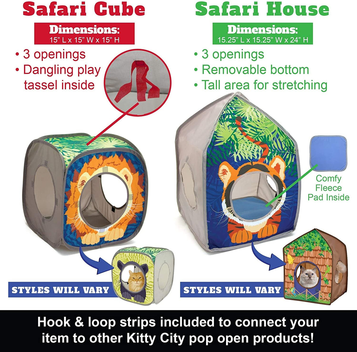 Collapsible Cat Cube
