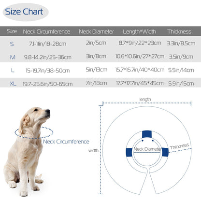 GBruno Dog Protective Inflatable Collar