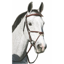 Henri de Rivel Pro Mono Crown Raised Figure Eight Bridle with Rubber Reins