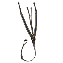 Henri de Rivel Pro Elastic Breastplate Martingale with Running Attachment