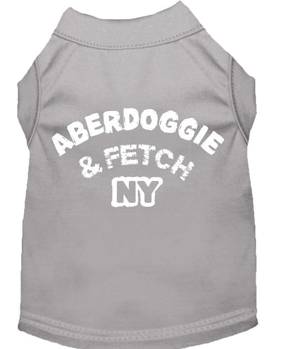 Pet Shirt "Aberdoggie and Fetch NY"