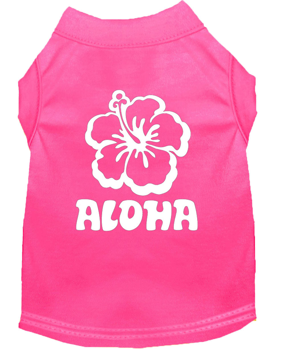 Pet Shirt "Aloha Flower"