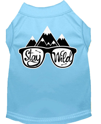 Pet Shirt  "Stay Wild"