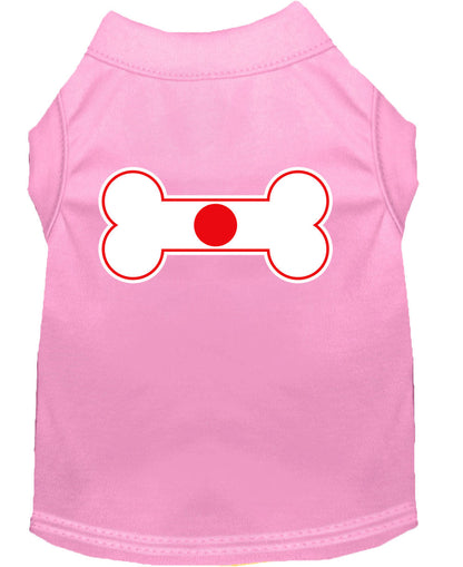 Pet Shirt "Bone Shaped Japan Flag"