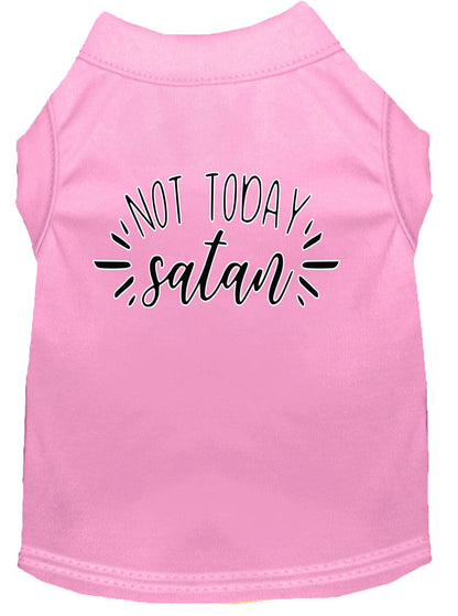 Pet Shirt "Not Today Satan"