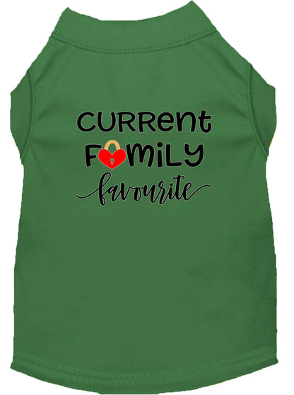 Pet Shirt "Current Family Favorite"