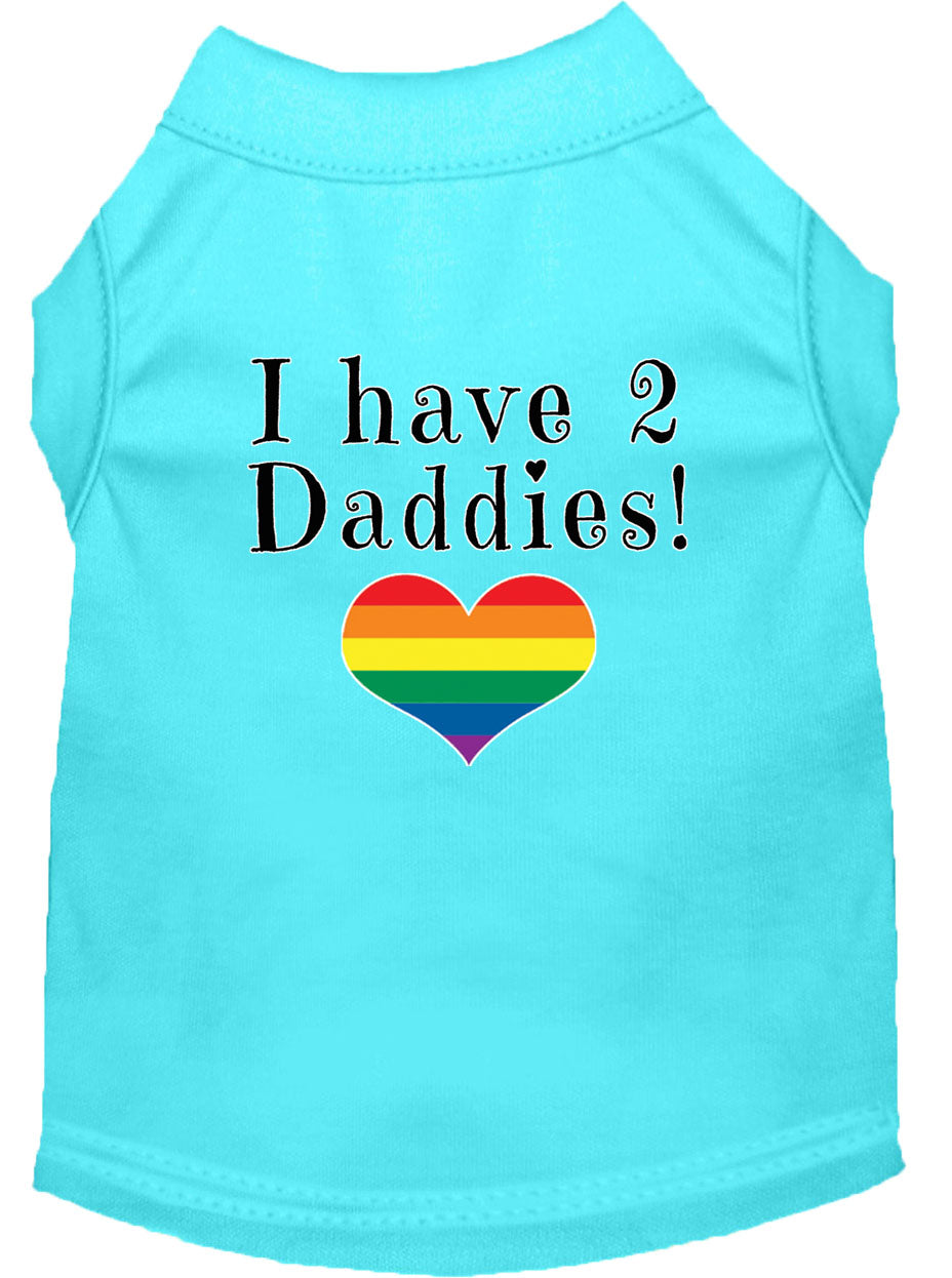 Pet Shirt "I Have Two Daddies"