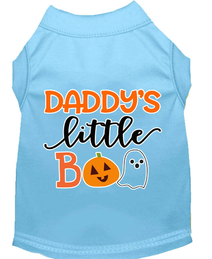 Halloween Pet Dog & Cat Shirt Screen Printed, "Daddy's Little Boo"