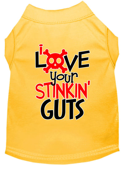 Pet Shirt "Love Your Stinking Guts"