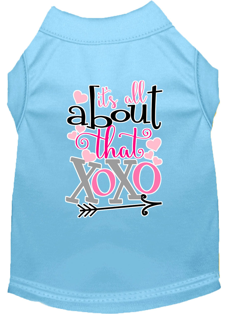 Pet Shirt "All About That XOXO"