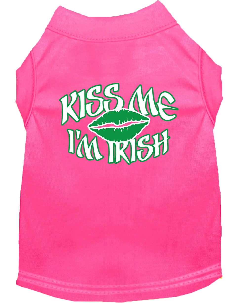 Pet Shirt "Kiss Me I'm Irish"