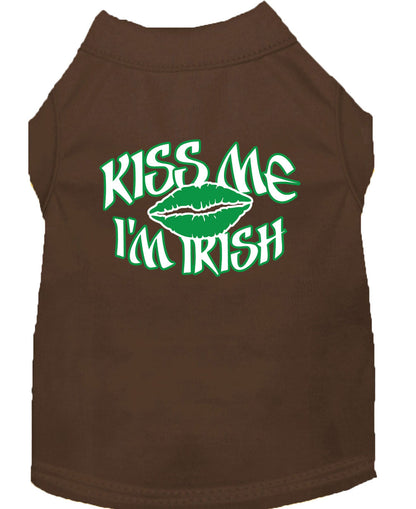 Pet Shirt "Kiss Me I'm Irish"