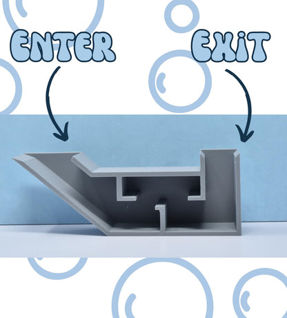 Chatelet Aquarium Underground Tunnel | Fish & Shrimp Hideout for Aquariums | Unique Underground Viewing Tunnel | Made in USA
