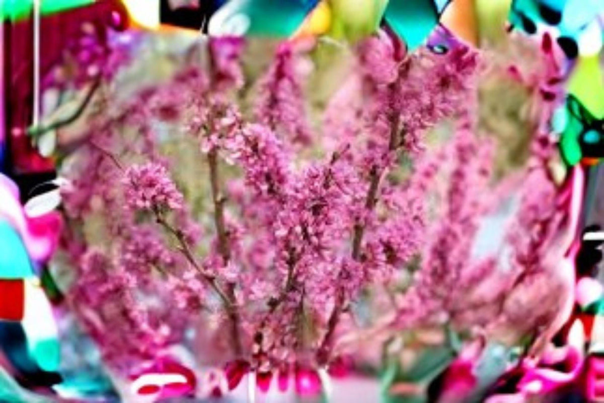 10 Seeds Cercis chinensis Chinese Redbud Tree Ornamental Flowering Tree with Pink Spring Blooms