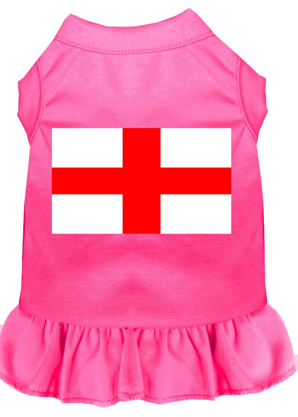 Pet Dress Screen Printed, "St. George's Cross"