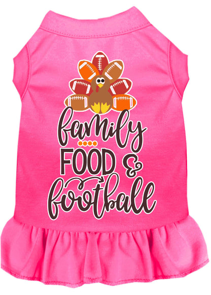 Pet Dress "Family, Food & Football"