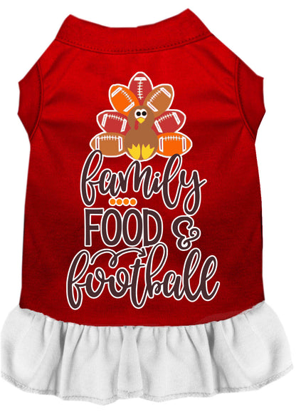 Pet Dress "Family, Food & Football"