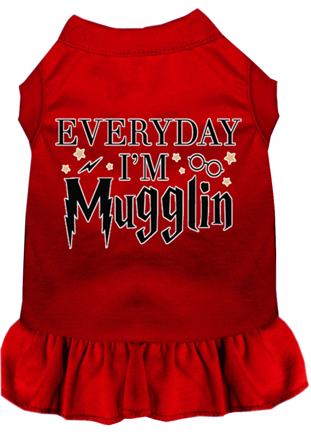 Pet Dress "Everyday I'm Mugglin"