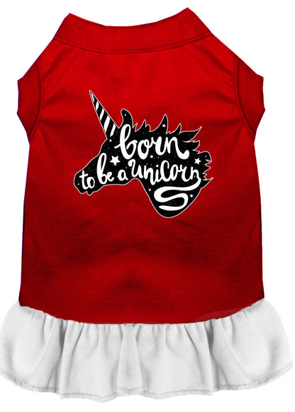 Pet Dress "Born To Be A Unicorn"