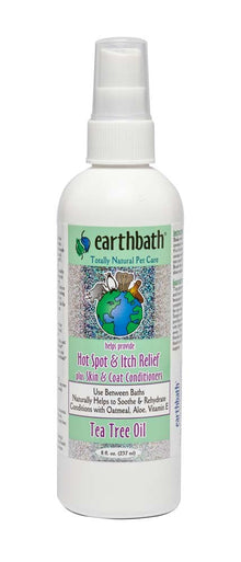 earthbath Hot Spot Relief Spritz Tea Tree Oil & Aloe Vera 8oz