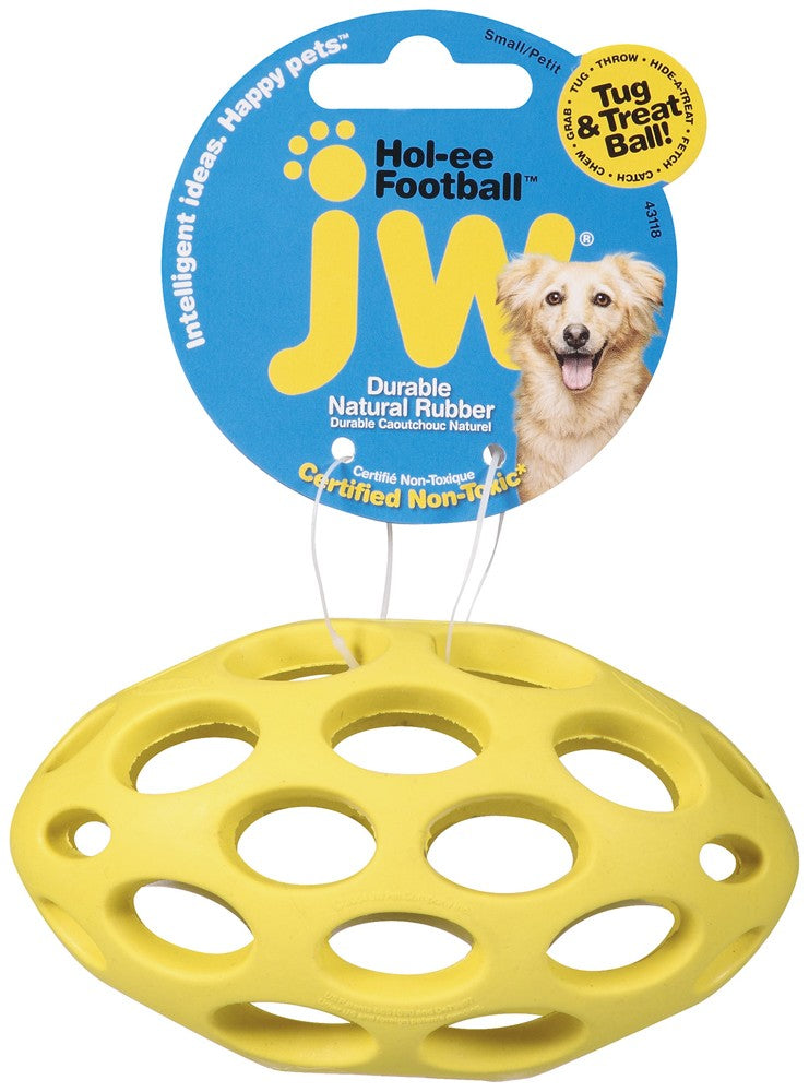 JW Hol-ee Football Dog Toy Small