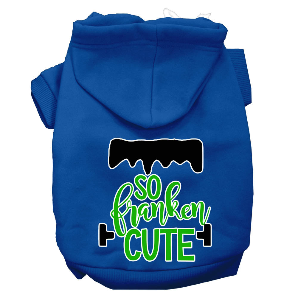 Halloween Pet Hoodie "So Franken Cute"