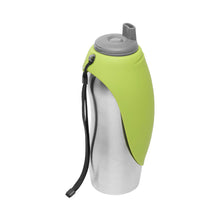 Messy Mutts Dog Travel Water Bottle Bowl Green Default Title