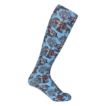AWST Int'l Lila Toile Socks