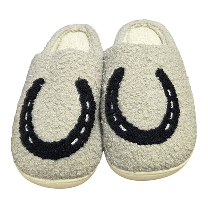 AWST Int'l Cozy Horseshoe Slippers