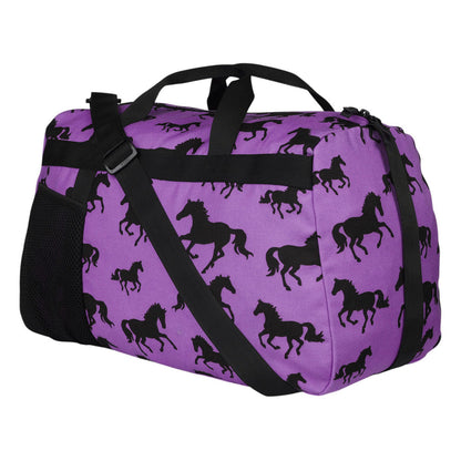AWST Int'l Lila Silhouette Horse Duffle