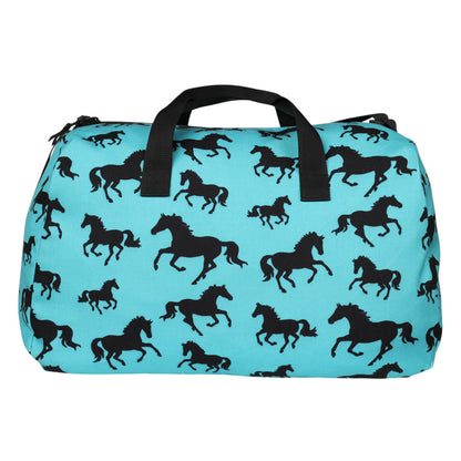 AWST Int'l Lila Silhouette Horse Duffle