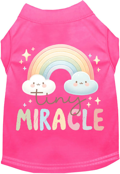 Adorable Cat or Dog Shirt for Pets "Tiny Miracle"