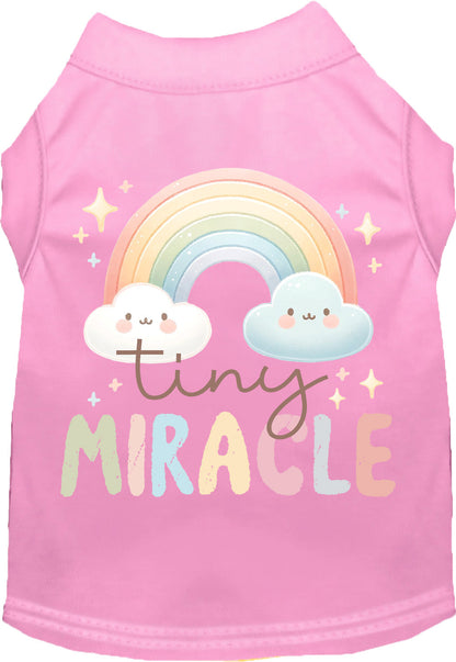 Adorable Cat or Dog Shirt for Pets "Tiny Miracle"