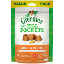 FELINE GREENIES PILL POCKETS Treats for Cats Value Size Chicken 3oz