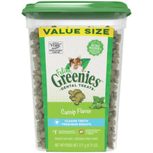 Feline Greenies Dental Treat Catnip Jumbo Tub 9.75oz
