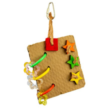 A & E Cages Happy Beaks Paperback Peck-a-Page Bird Toy 1ea