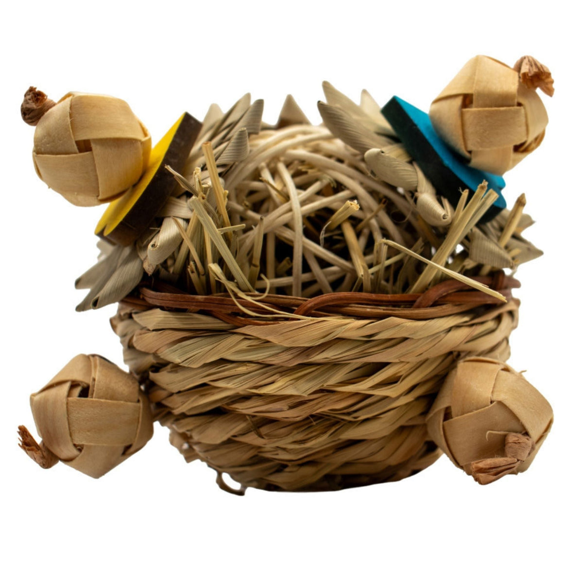 A & E Cages Nibbles Heart Haven Hay Basket Small Animal Toy 1ea/One Size