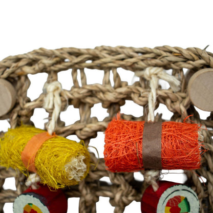 A & E Cages Nibbles Maki Munchies Mat Small Animal Toy 1ea