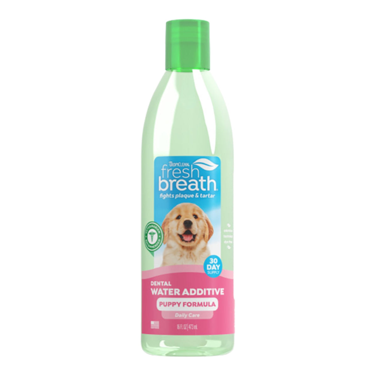TropiClean Fresh Breath Oral Care Water Additive for Puppies 1ea/16 fl oz