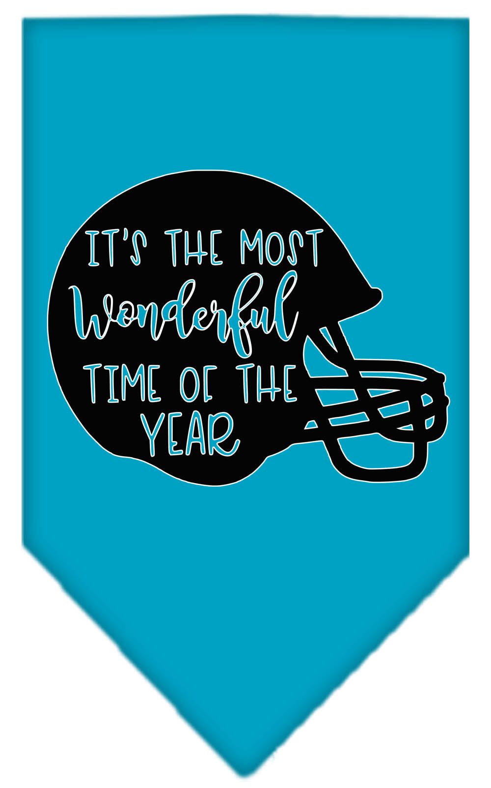 Pet and Dog Bandana, "Most Wonderful Time Of The Year (Football)"