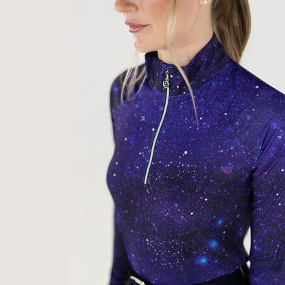 Dapplebay Constellation 1/4 Zip Light Riding Top