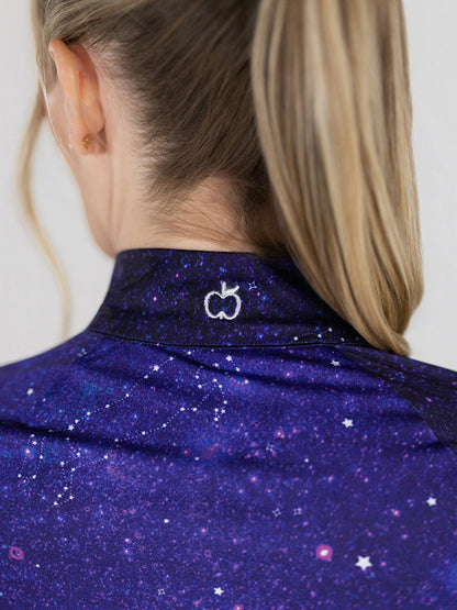 Dapplebay Constellation 1/4 Zip Light Riding Top-Short Sleeve