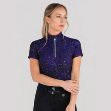 Dapplebay Constellation 1/4 Zip Light Riding Top-Short Sleeve
