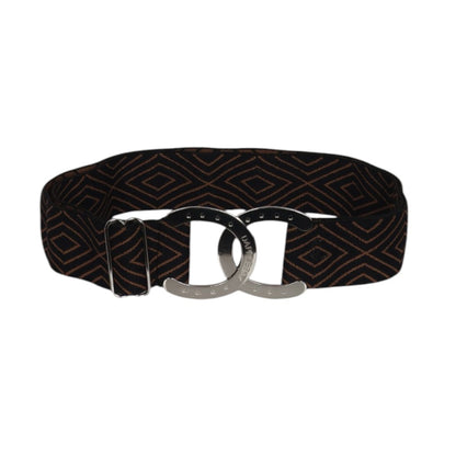 Dapplebay Horse Shoe Belt- Diamond-Black