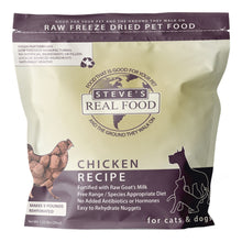 Steve's Real Food Dog & Cat Freeze-Dried Chicken Nuggets 1.25Lbs