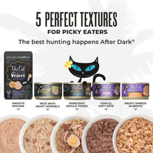 Tiki Pet Cat After Dark Shreds Rabbit & Chicken Liver 3oz. (Case of 12)