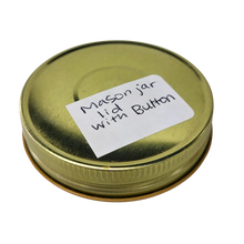 70 mm Mason Canning Jar Lid - Gold